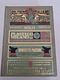 Annuario Politecnico Italiano Industrie Nazionali