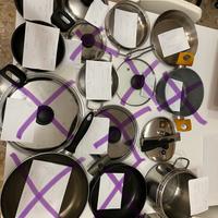 Pentole varie dimensioni