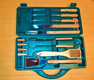 Set  completo barbecue nuovo ATHOS GUZZARDI