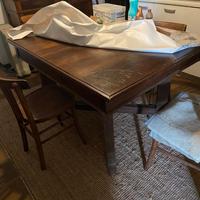 Tavolo da cucina antico in legno