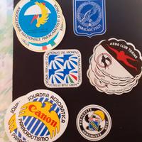 36 Adesivi Paracadutismo anni 70 80 90 Aero Cluvb