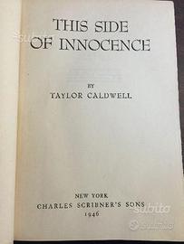 Libro This Side of Innocence del 1946 originale