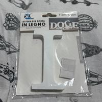 Lettera “I” in legno