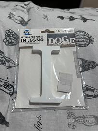 Lettera “I” in legno