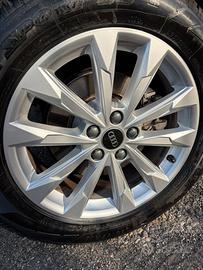 Cerchi Orig Audi 18+Gomme Invern. Dunlop 235/55R18