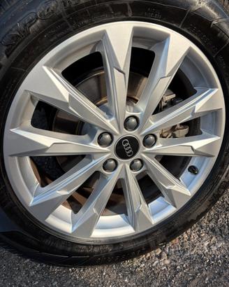 Cerchi Orig Audi 18+Gomme Invern. Dunlop 235/55R18