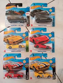 LOTTO HW 5 FERRARI + MCLAREN F1 COME IN FOTO
