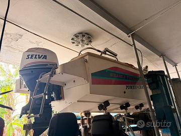 Barca  5,60 mt motore selva 40 xsr nuovo
