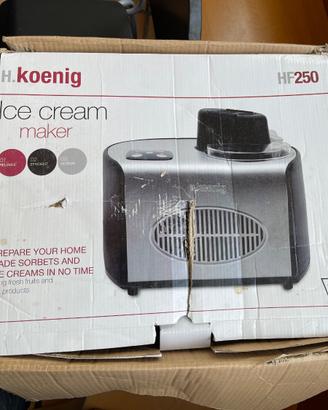 Gelatiera H.Koenig HF250 con compressore integrato
