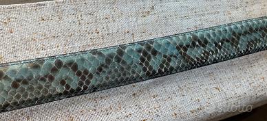 Cintura in vero pitone