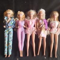 5 Barbie anni 90