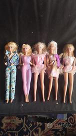 5 Barbie anni 90