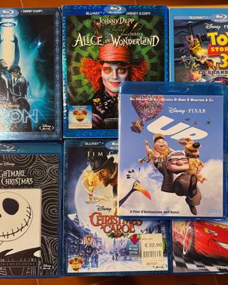 Blueray Disney e Disney Pixar