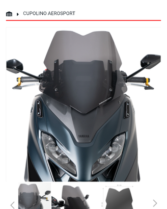 Cupolino Tmax