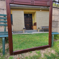 Specchio Specchiera bagno noce nazionale