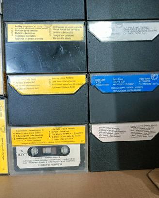 Musicassette anni 60 originali vedi lotto