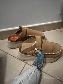 HeyDude Delray clog suede (23 cm)