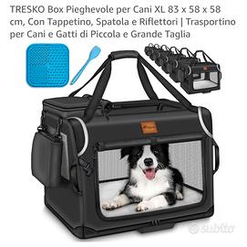 kennel auto morbido ma resistente 
