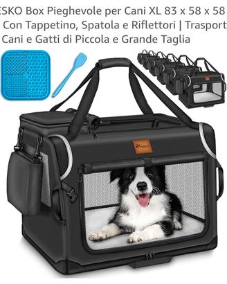 kennel auto morbido ma resistente 