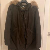 Woolrich parka donna marrone