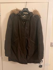Woolrich parka donna marrone