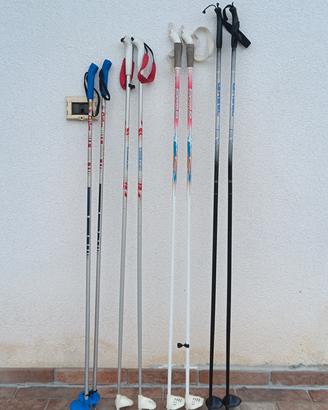 bastoni per sci nordico da fondo misure varie