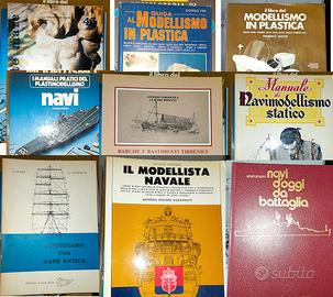 11 libri modellismo navi barche auto manuali