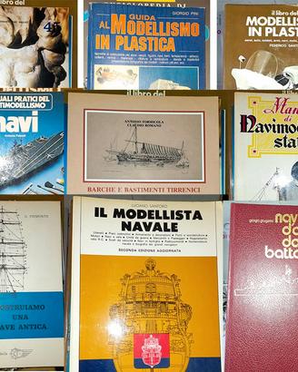 11 libri modellismo navi barche auto manuali