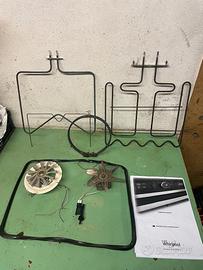 Ricambi forno da incasso Whirlpool