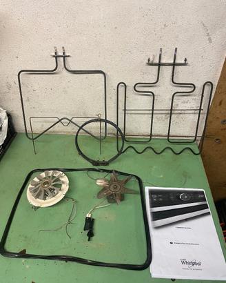 Ricambi forno da incasso Whirlpool