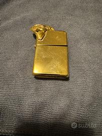 Zippo placcato oro