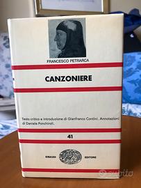 Canzoniere di Petrarca ed. Einaudi