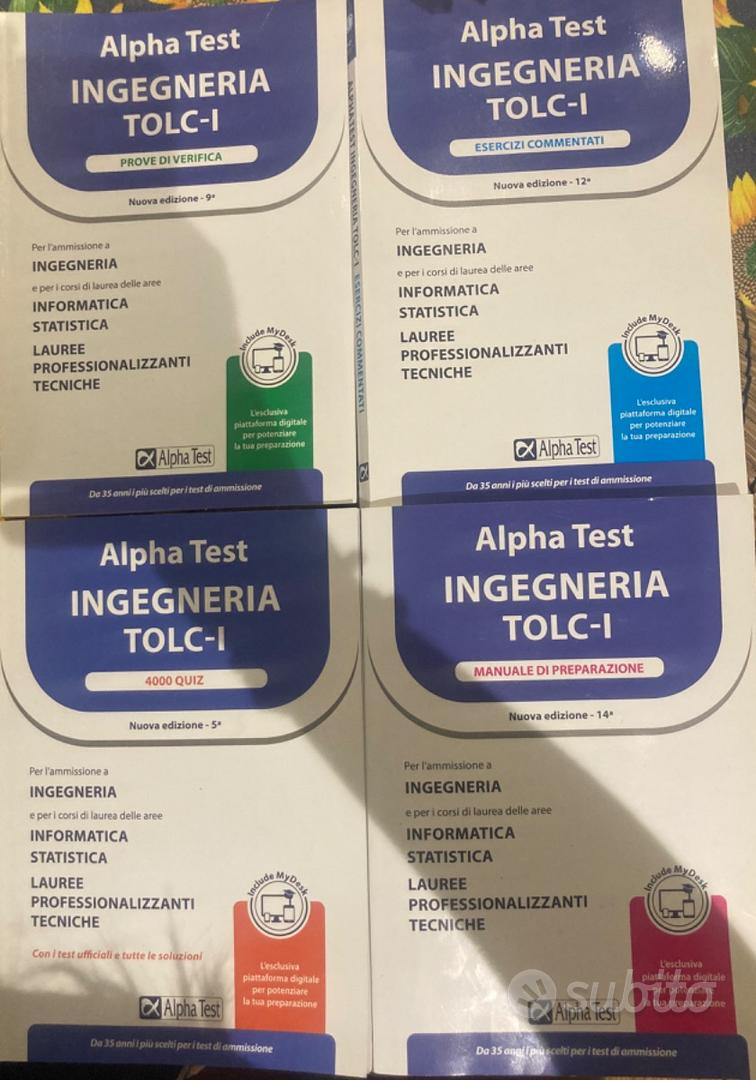 Alpha Test Ingegneria per TOLC-I - Libri e Riviste In vendita a Padova