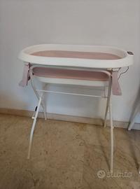 Vaschetta bagnetto pieghevole + supporto alto