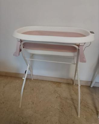 Vaschetta bagnetto pieghevole + supporto alto
