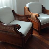 coppia poltrone d'epoca 