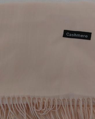 foulard o sciarpa rosa carne 