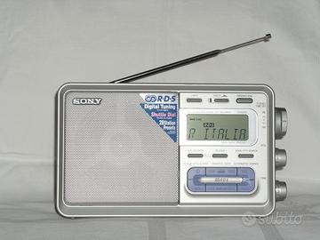 Sony icf-M60sRDS radio am-sw-fm rds - come nuova
