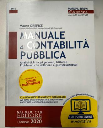 Manuale di Contabilità Pubblica 