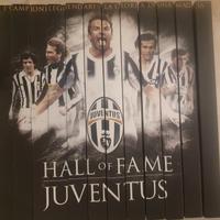 Collana di 12 DVD "Hall of Fame Juventus"