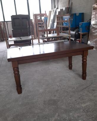Tavolo legno massello in noce