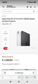 iPad 13pro M4 256gb 