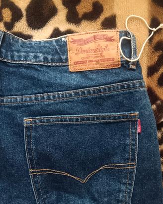 jeans denim donna larghi
