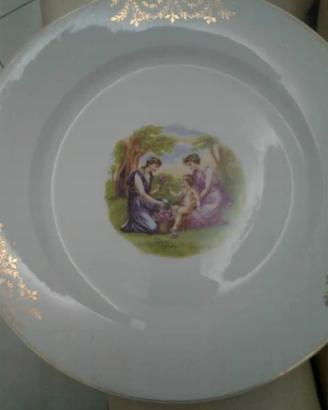 Servizio di piatti antico Ceramica Lombarda