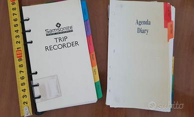 Fogli ricambio agenda - Organizer Samsonite