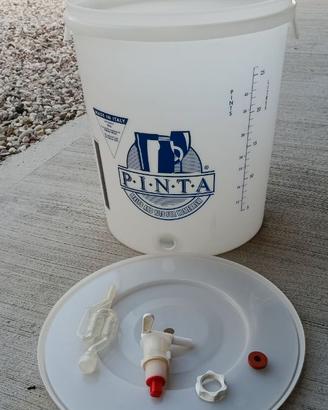 Tino di fermentazione birra, da 25 litri