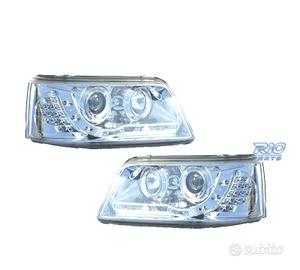 FARI VOLKSWAGEN VW T5 03-09 LUCE DIURNA A LED FOND