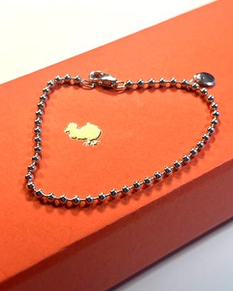 DoDo braccialetto bollicine in argento nuovo