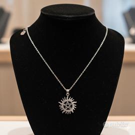 Collana Brosway con ciondolo símbolo Supernatural 