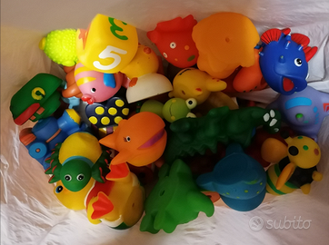 Giochi in gomma per bagnetto bimbi